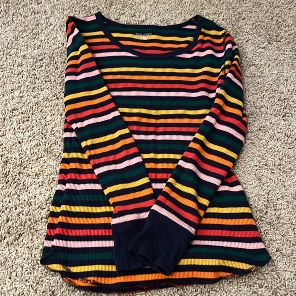 Old Navy Rainbow Long Sleeve Shirt!!!So Cute!